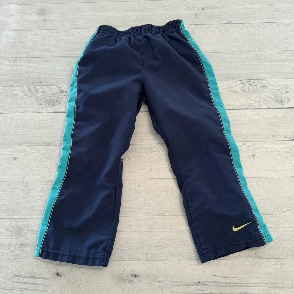 Nike boys wind pants track pants‎ blue 3T